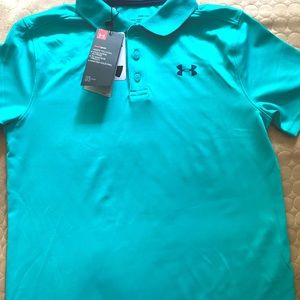 Boys Under Armour Collar Shirt
